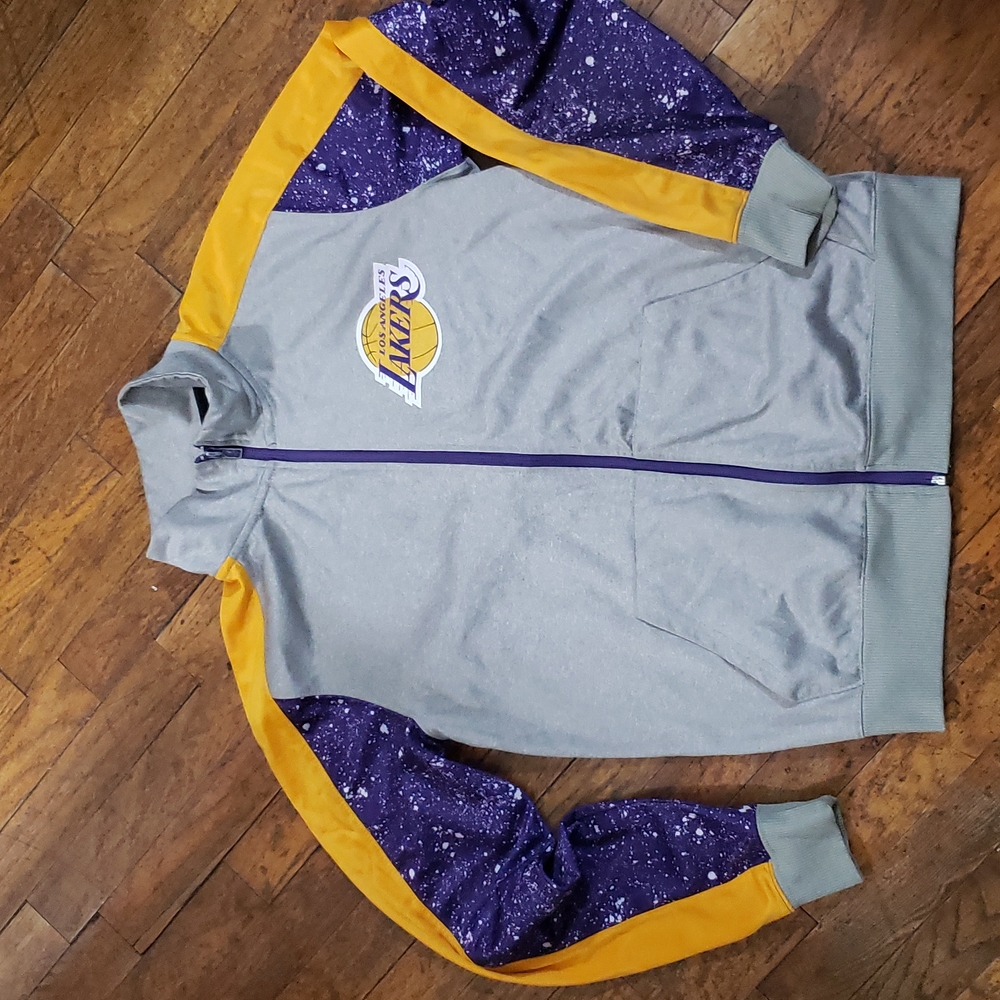 NBA Lakers zip-up jacket A-SMALL